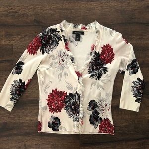 Floral Blouse/ Cardigan